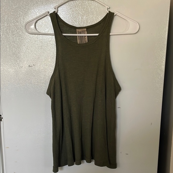 Free People XS Olive Green Sleeveless Top - Picture 1 of 5